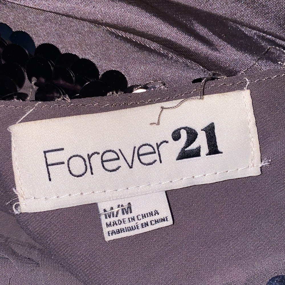 BX43 Forever 21 short sexi dress with sequins - Picture 7 of 7